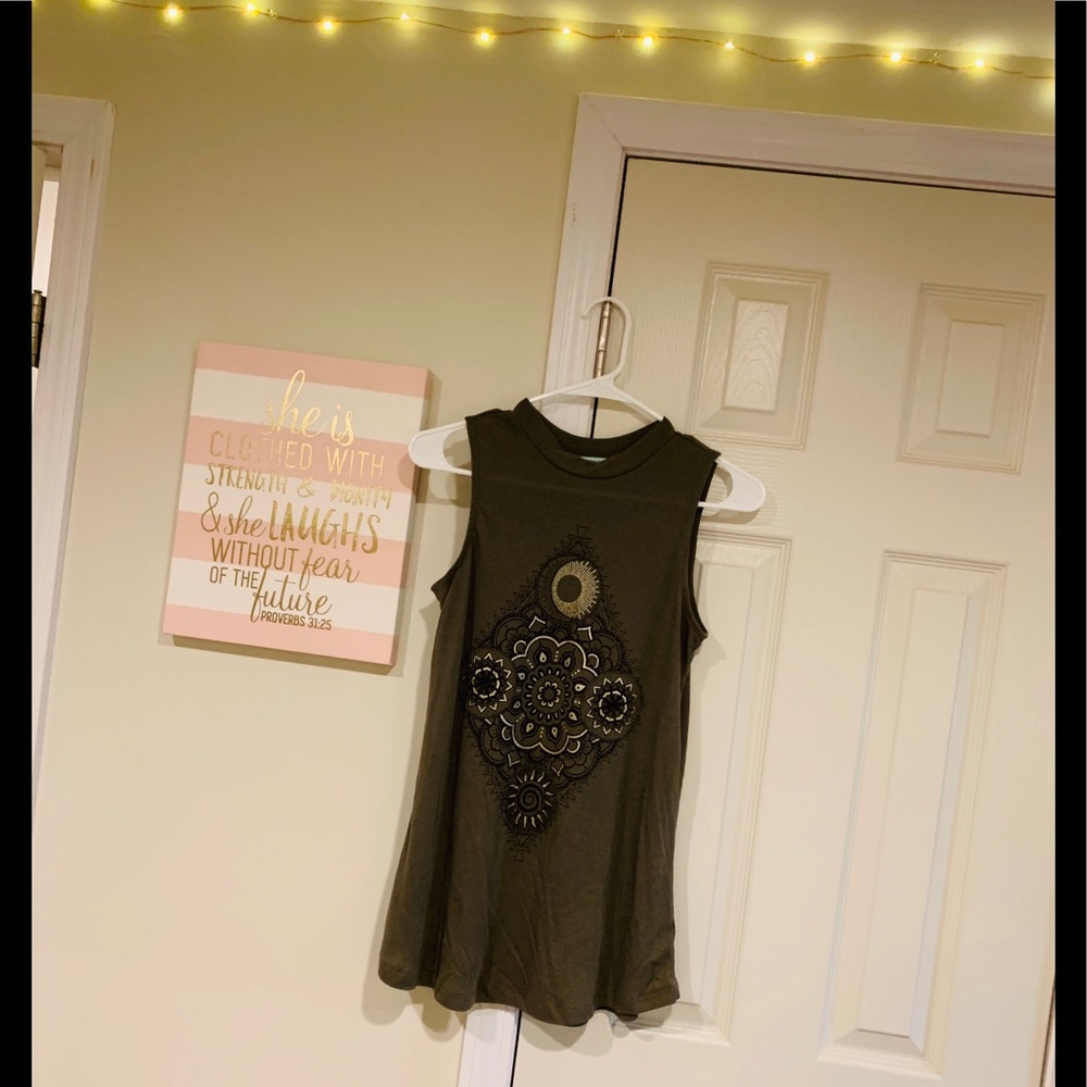 Maurice’s Army Green Tank Top